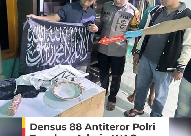 Tim Densus 88 Tangkap Terduga Teroris Di Gowa