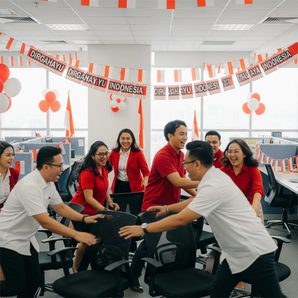 10 Ide Lomba Agustusan di Kantor yang Bikin Seru, Kocak, dan Makin Kompak