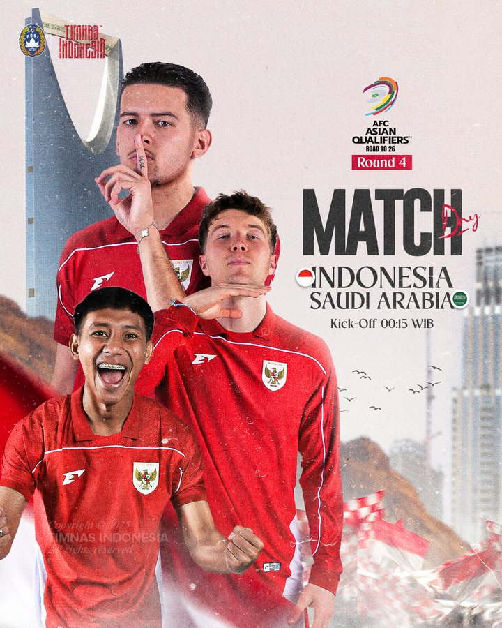 Laga Panas di Jeddah! Formasi Rahasia Kluivert Bikin Timnas Indonesia Siap Tempur Lawan Arab Saudi