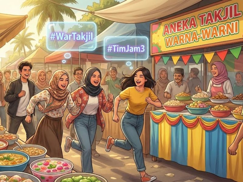 Tren War Takjil 2026: Analisis Viral Pemersatu Bangsa